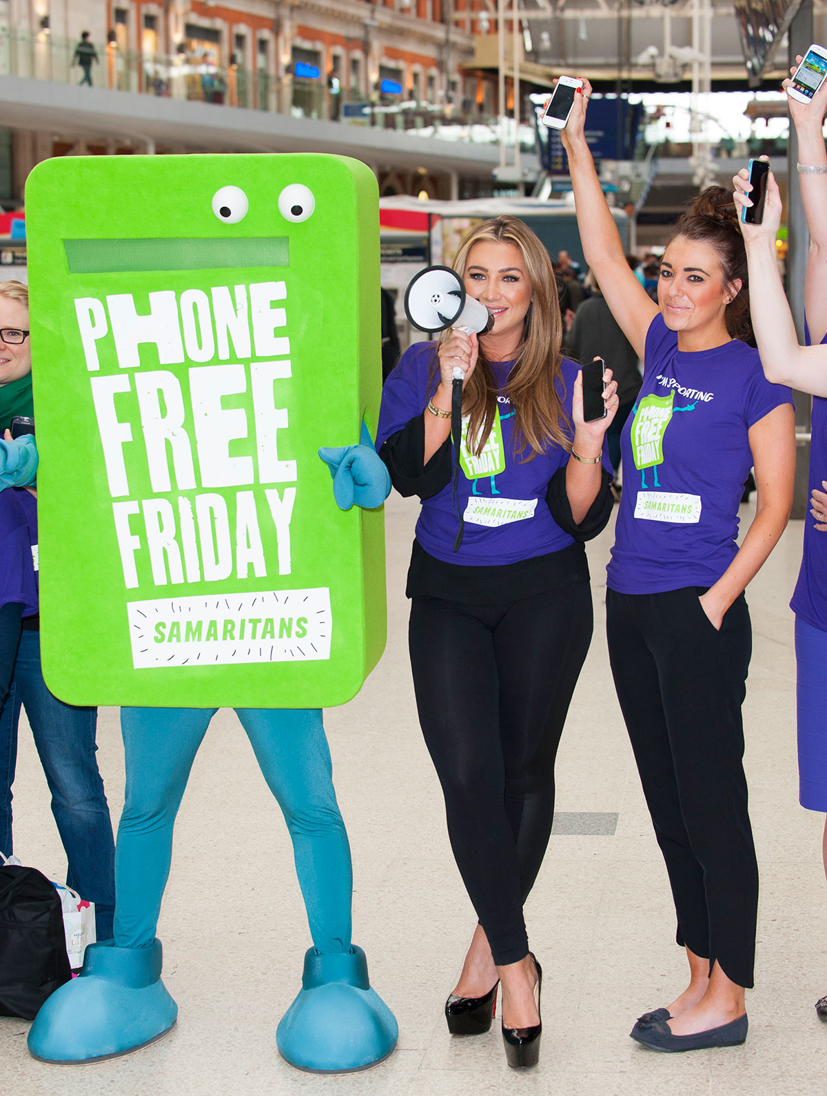 Lauren Goodger launches Samaritans New Fundraising Day