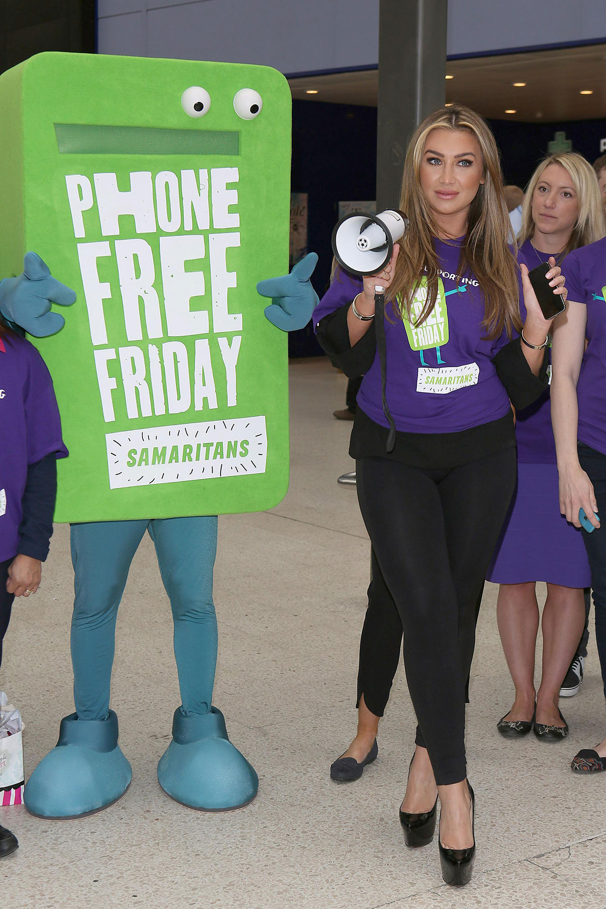 Lauren Goodger launches Samaritans New Fundraising Day