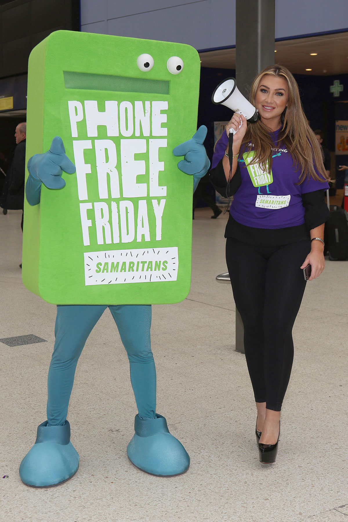 Lauren Goodger launches Samaritans New Fundraising Day