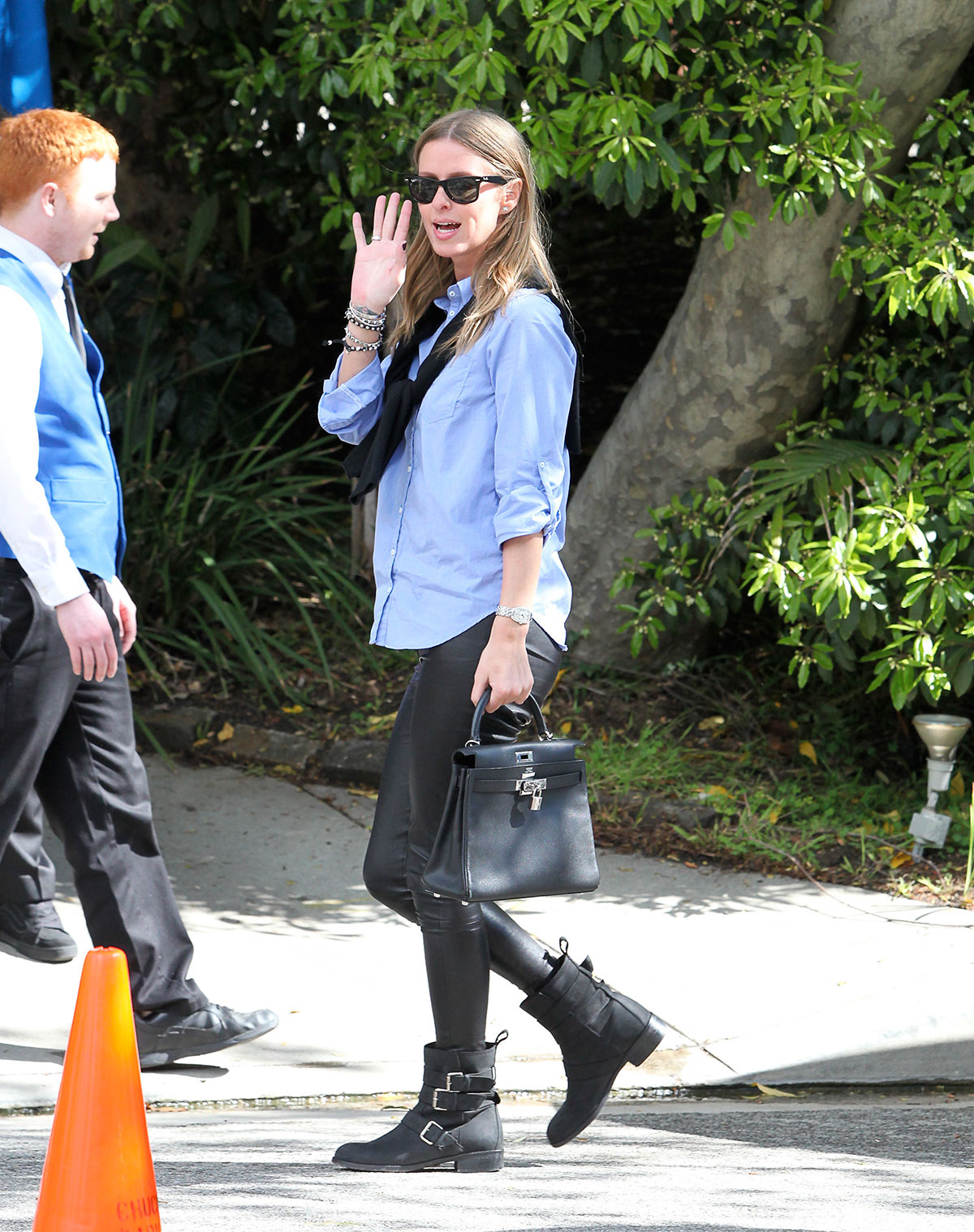 Nicky Hilton arrives at the Pre-Oscar Party