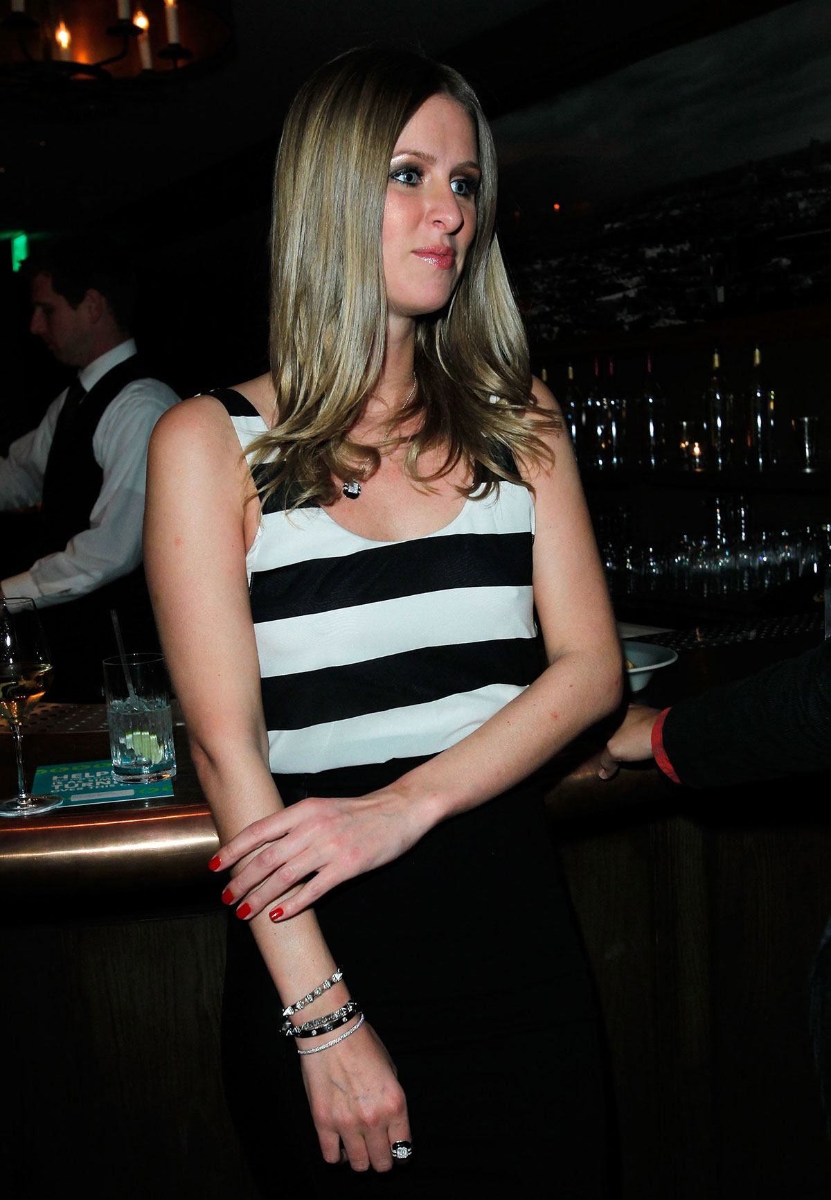 Nicky Hilton attends Alice plus Olivia by Stacey Bendet Holiday Party
