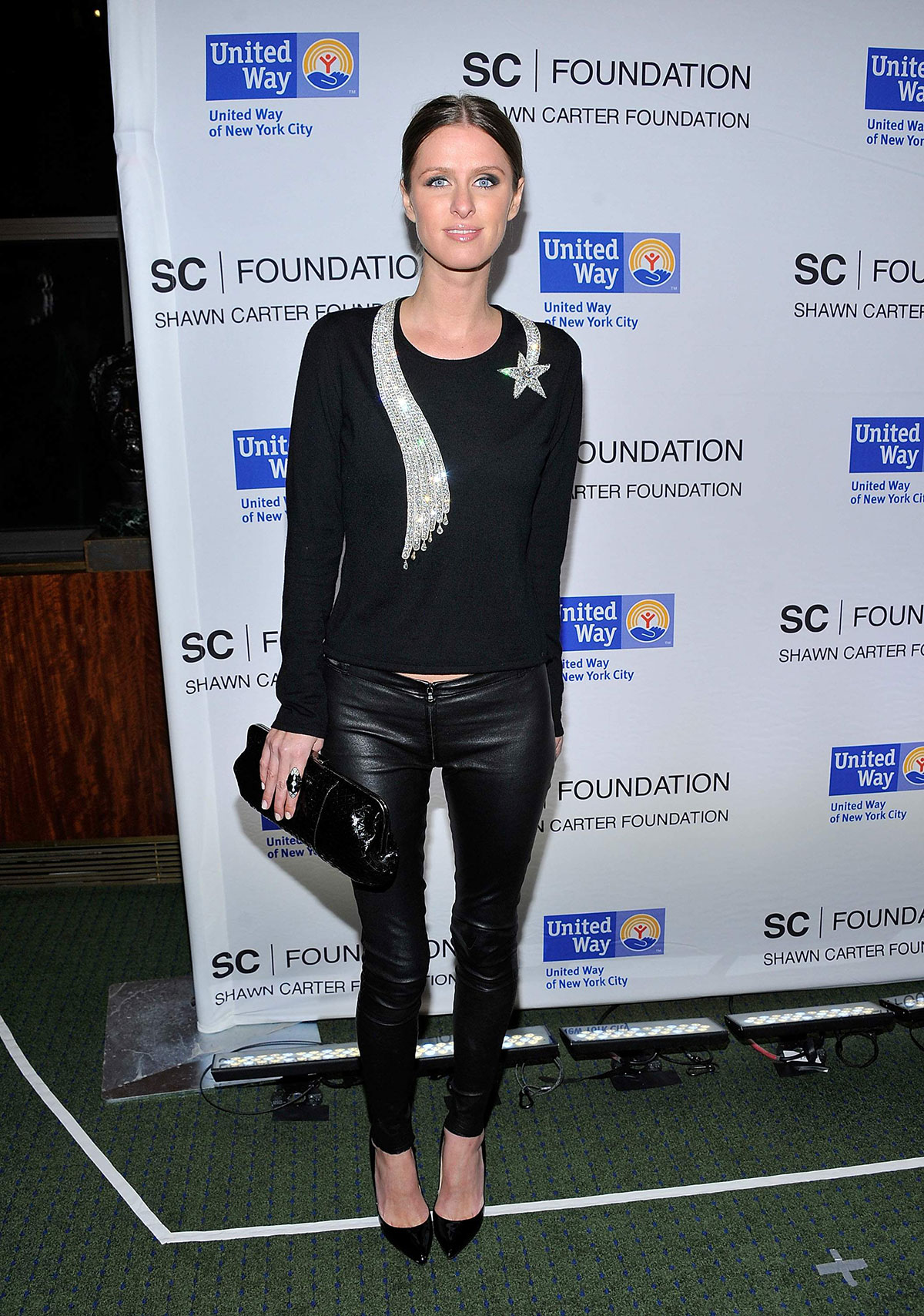 Nicky Hilton attends United Way of New York City and the Shawn Carter Foundation