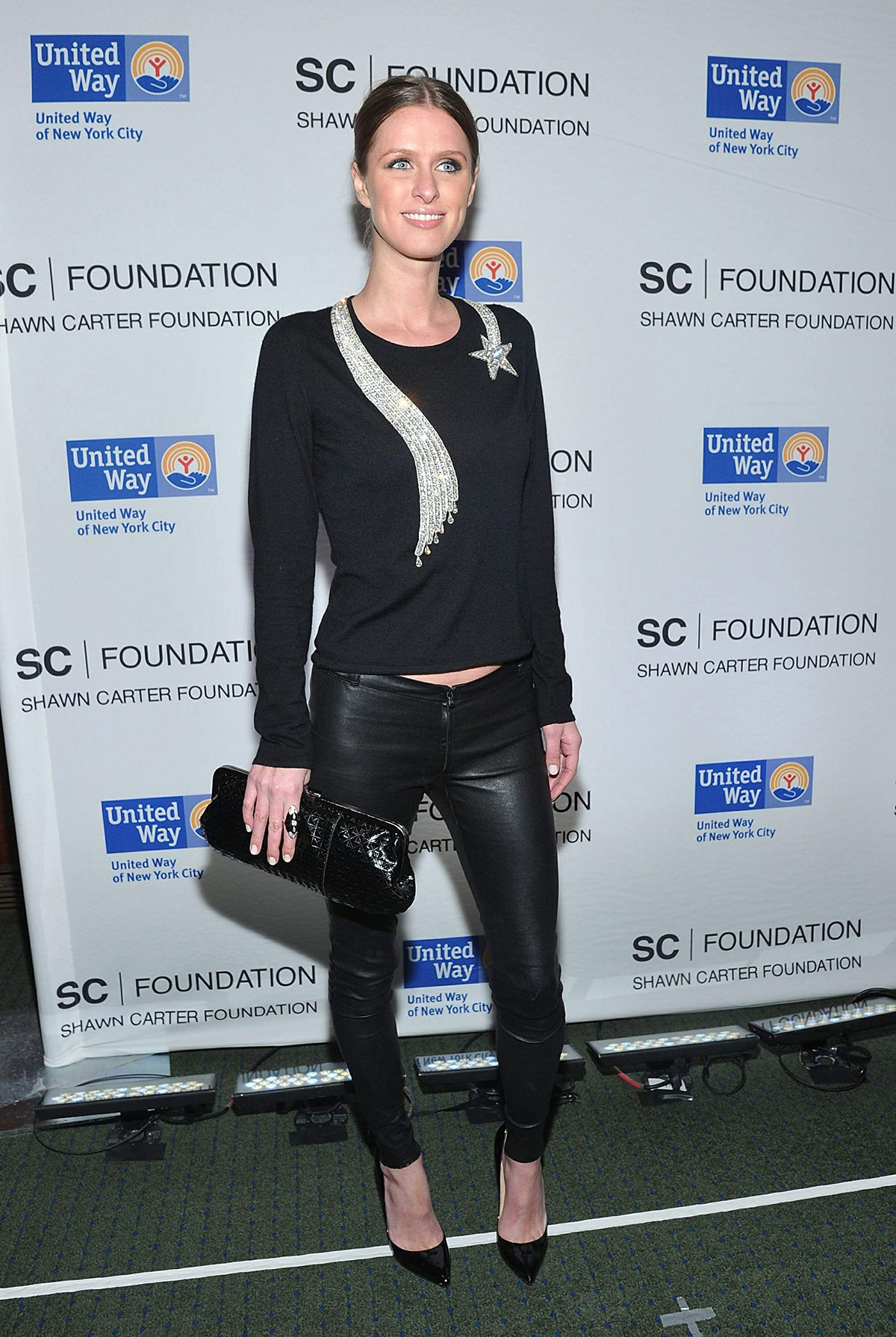 Nicky Hilton attends United Way of New York City and the Shawn Carter Foundation