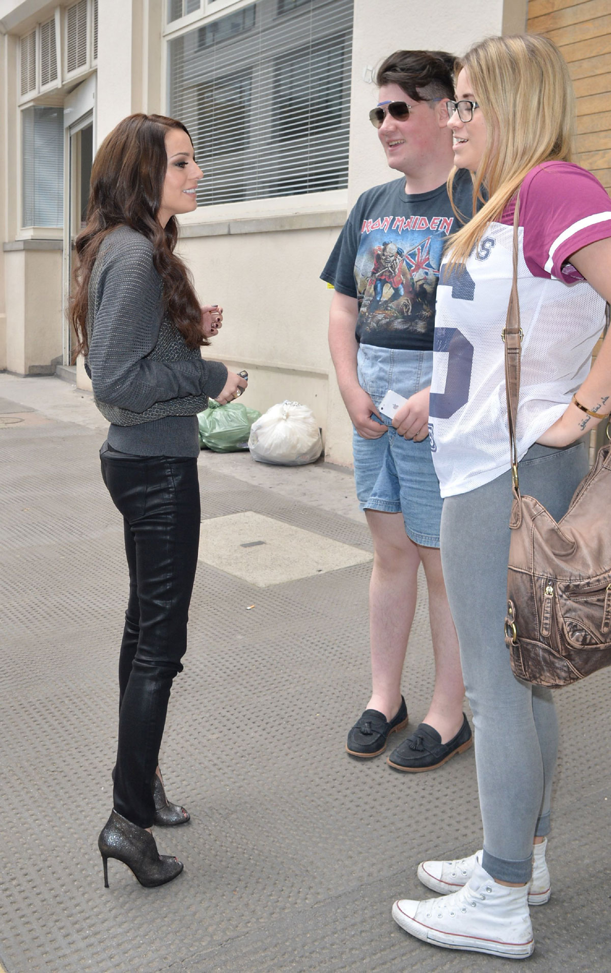 Cher Lloyd out and about in London