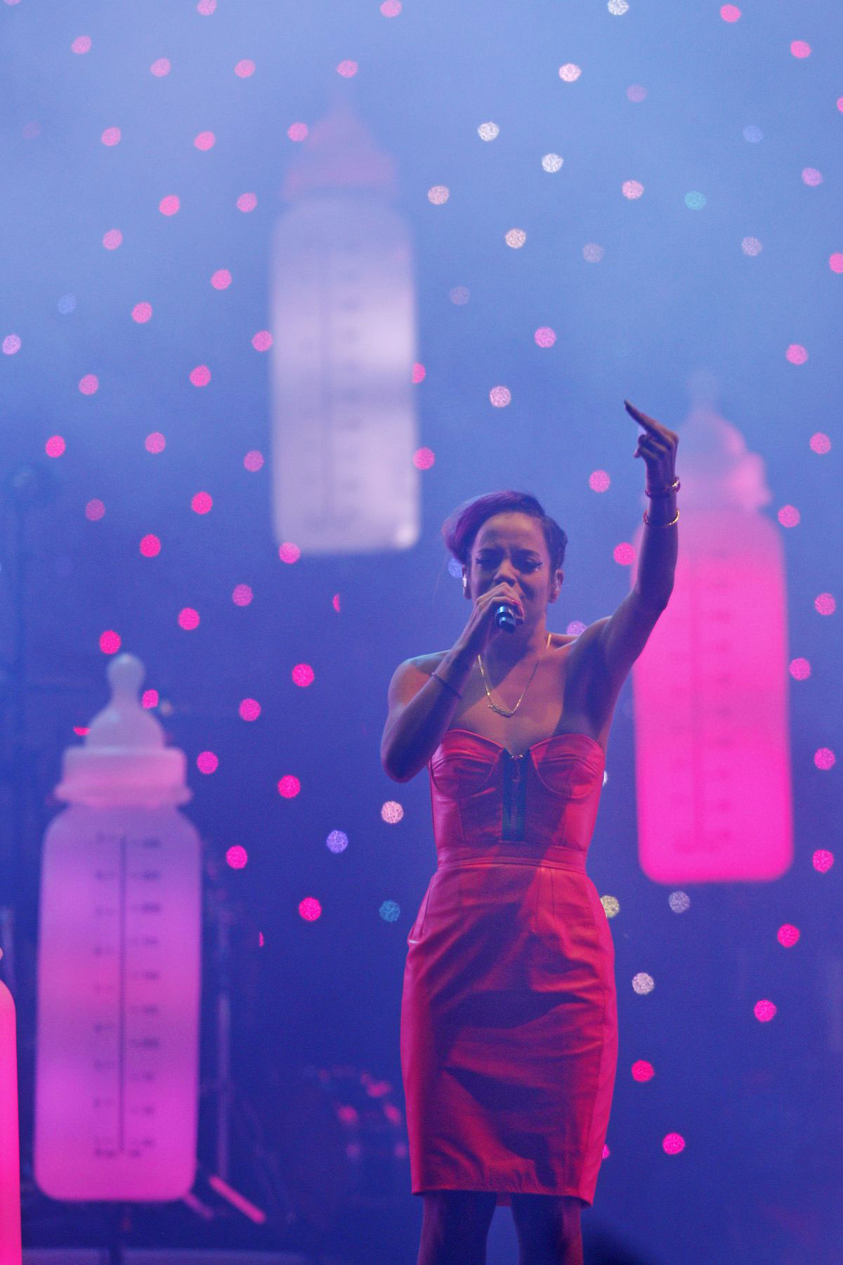 Lily Allen performs at Indian Summer Festival