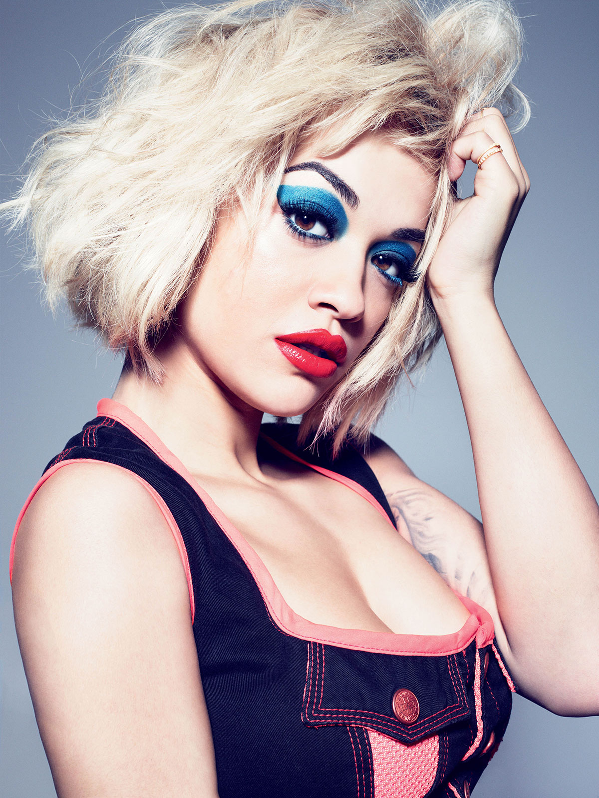 Rita Ora photoshoot for Rimmel London