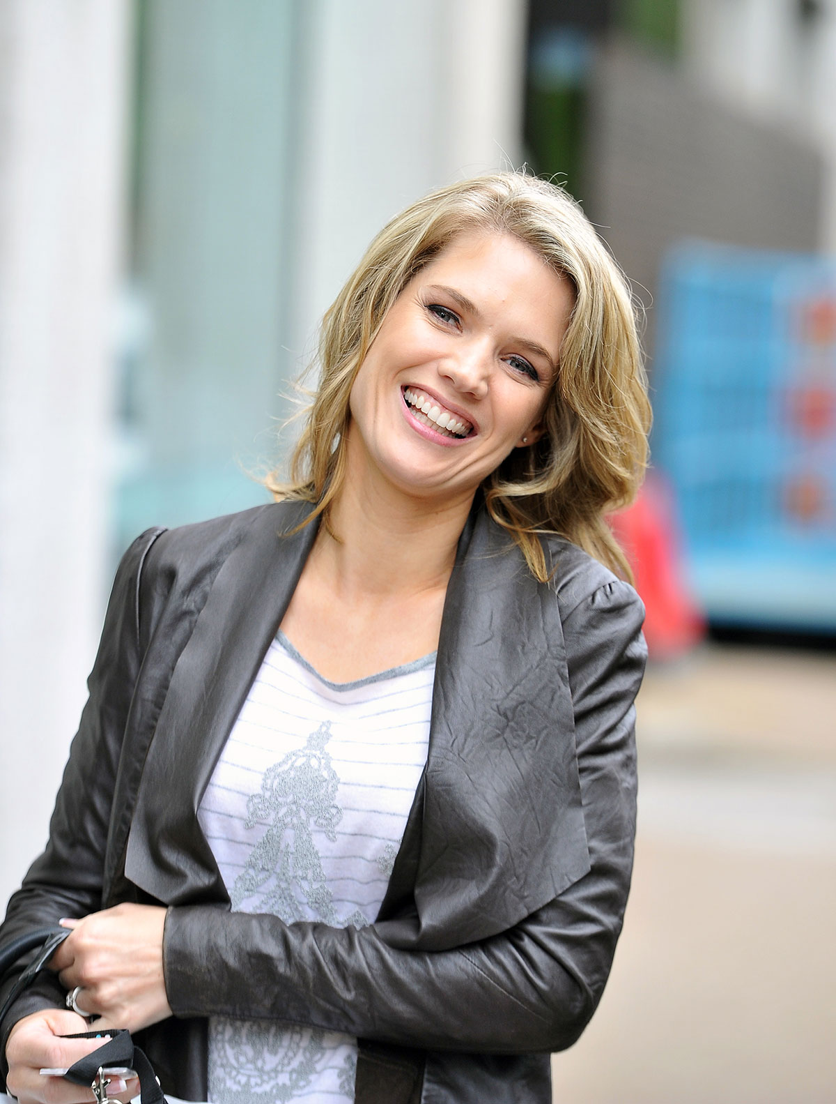 Charlotte Hawkins at ITV Studios London