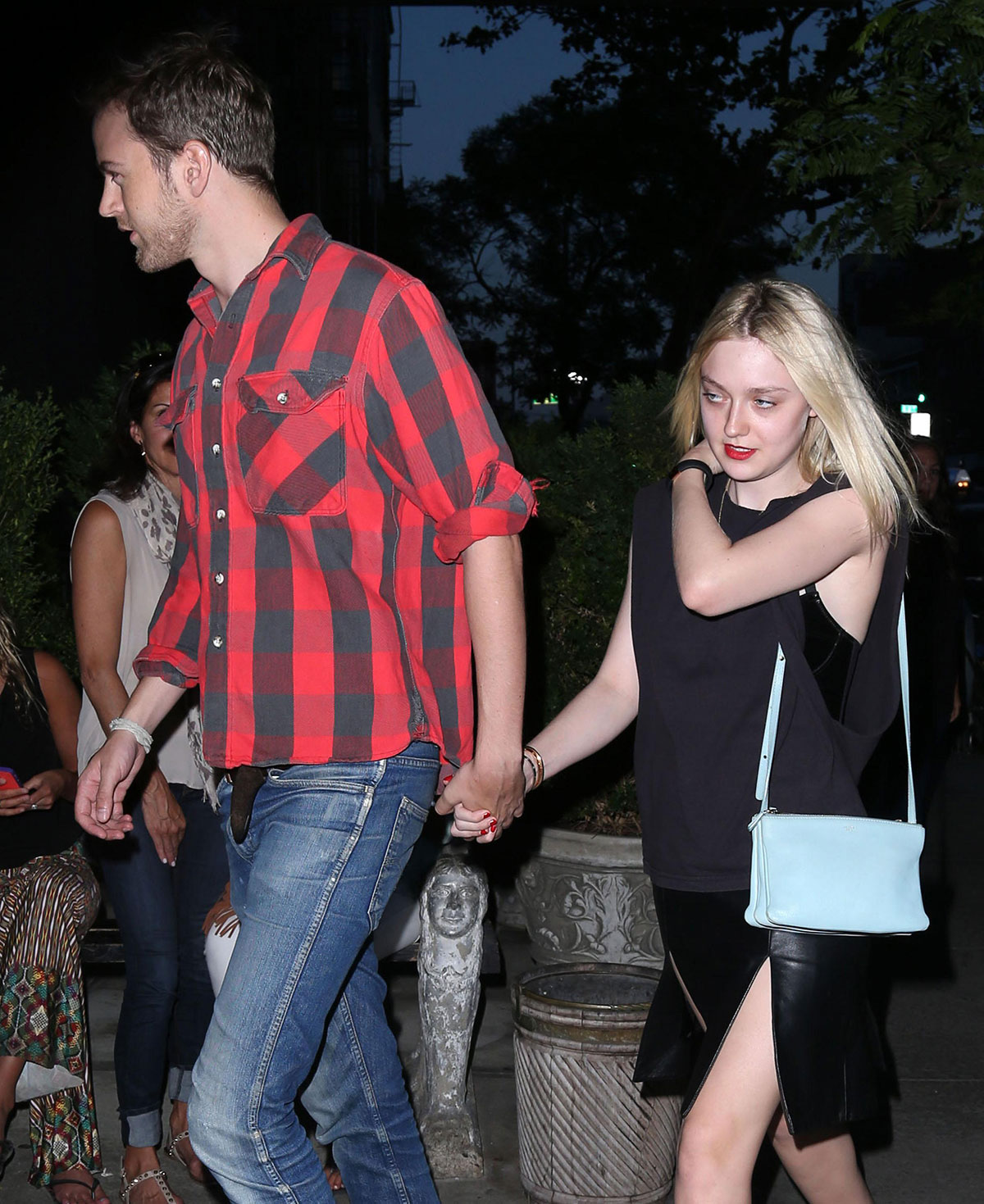 Dakota Fanning going to Dinner in NYC