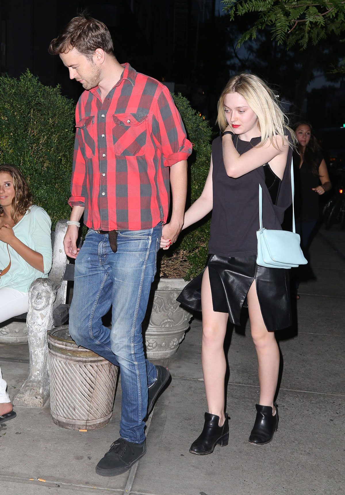 Dakota Fanning going to Dinner in NYC