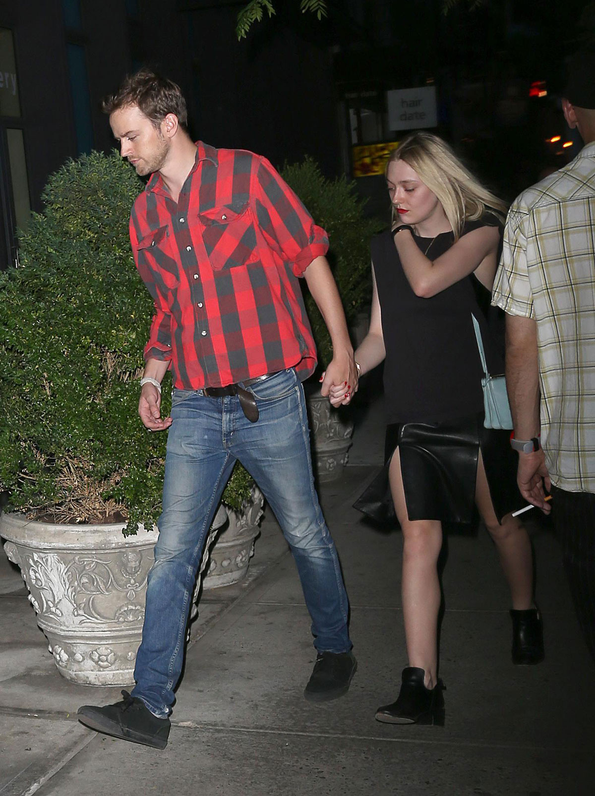 Dakota Fanning going to Dinner in NYC