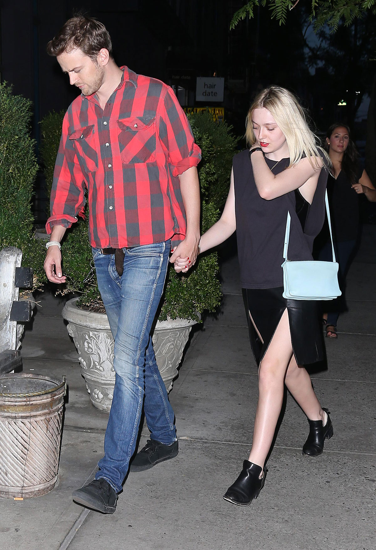 Dakota Fanning going to Dinner in NYC