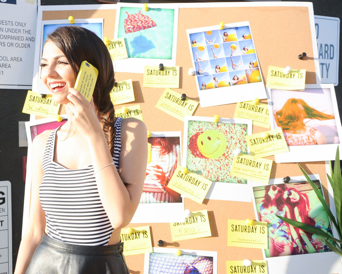 Victoria Justice attends Kate Spade Saturday Summer Solstice Party