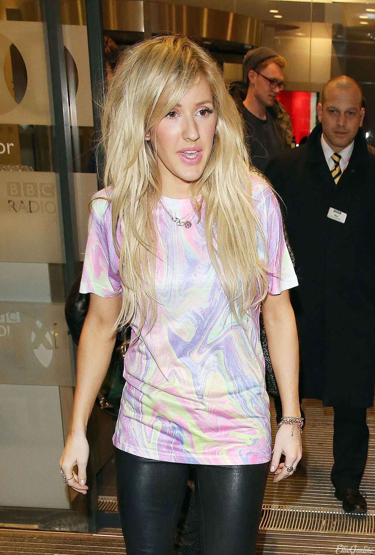 Ellie Goulding at BBC Radio 1 Studios