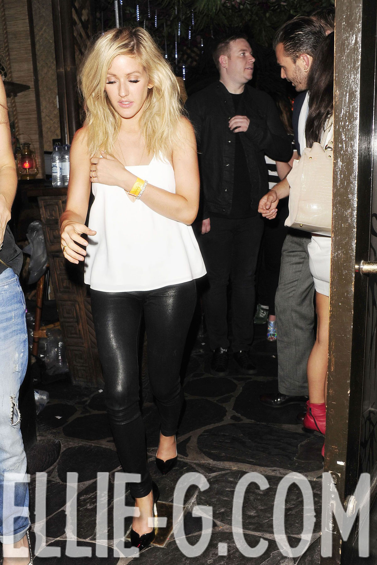 Ellie Goulding at Mahiki night club