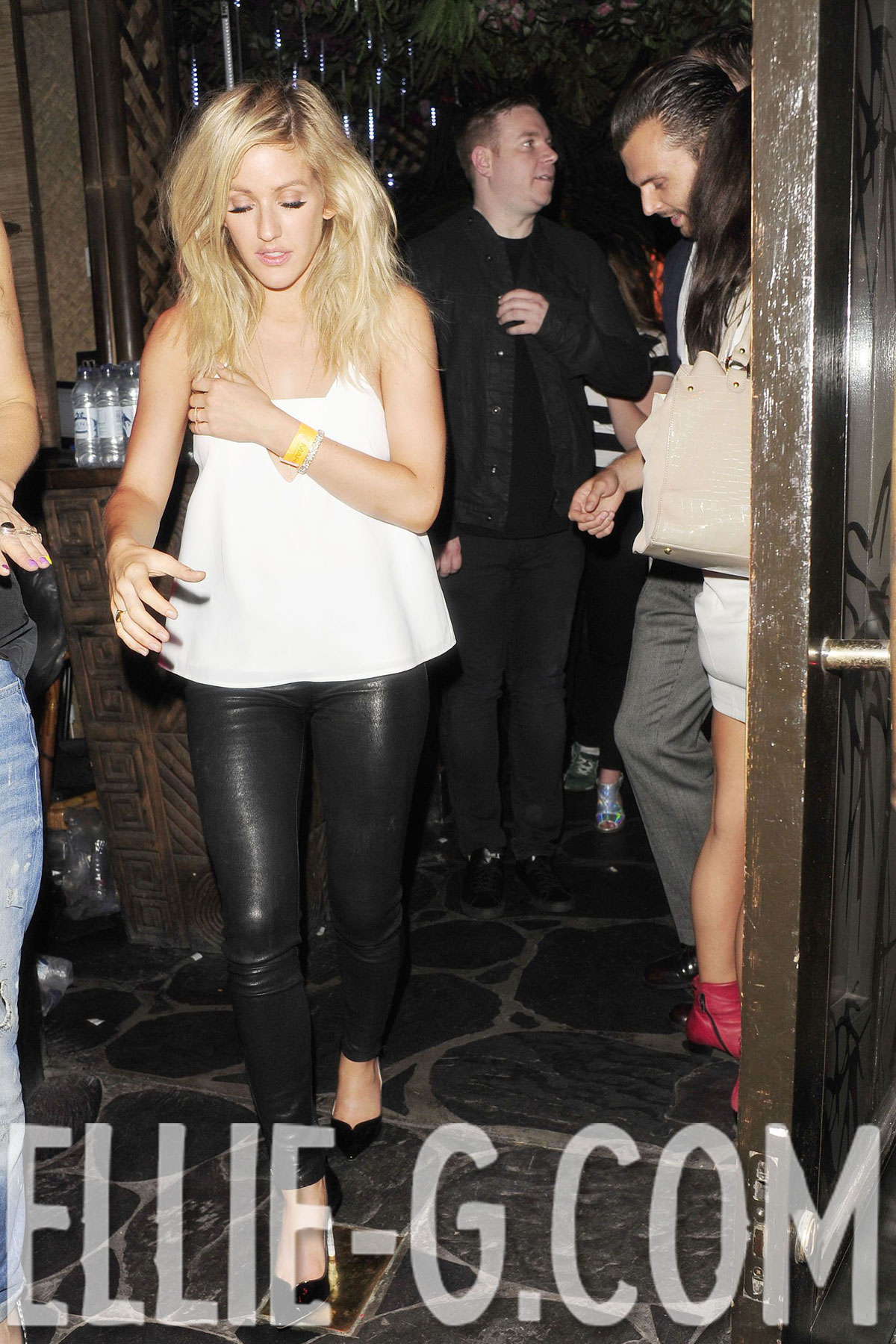 Ellie Goulding at Mahiki night club