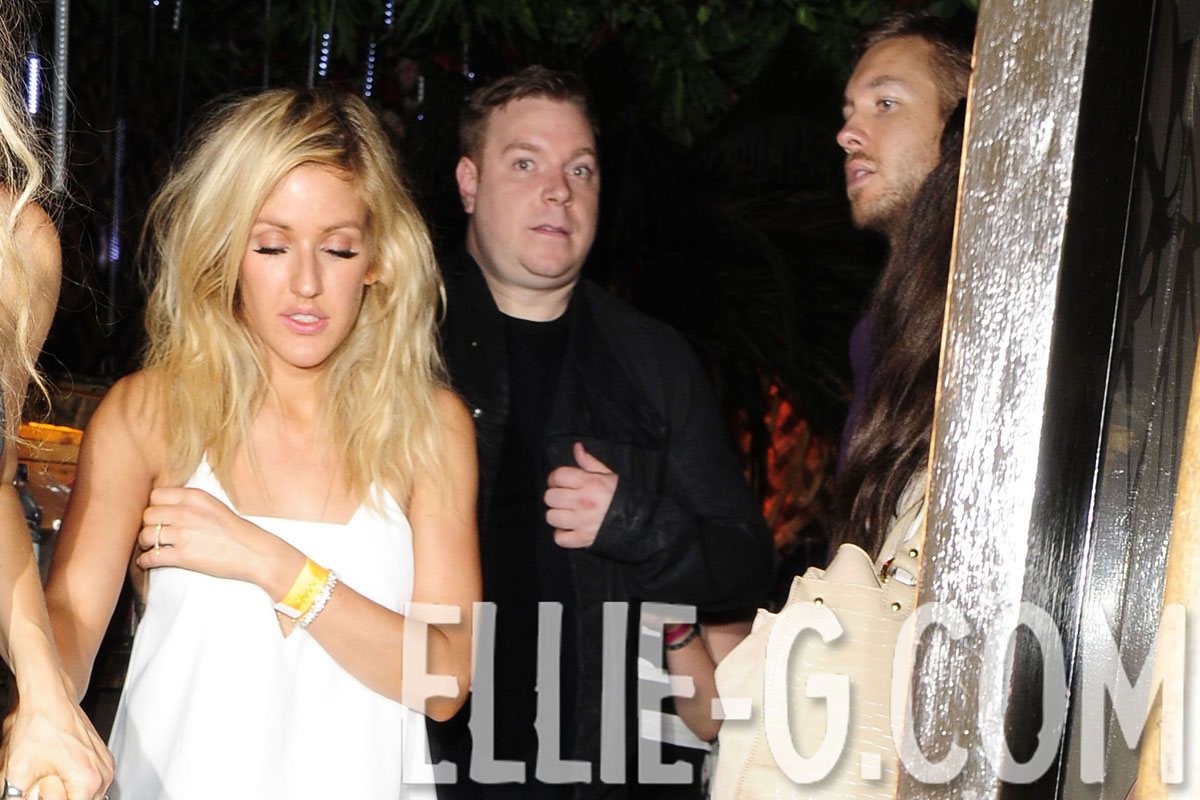 Ellie Goulding at Mahiki night club