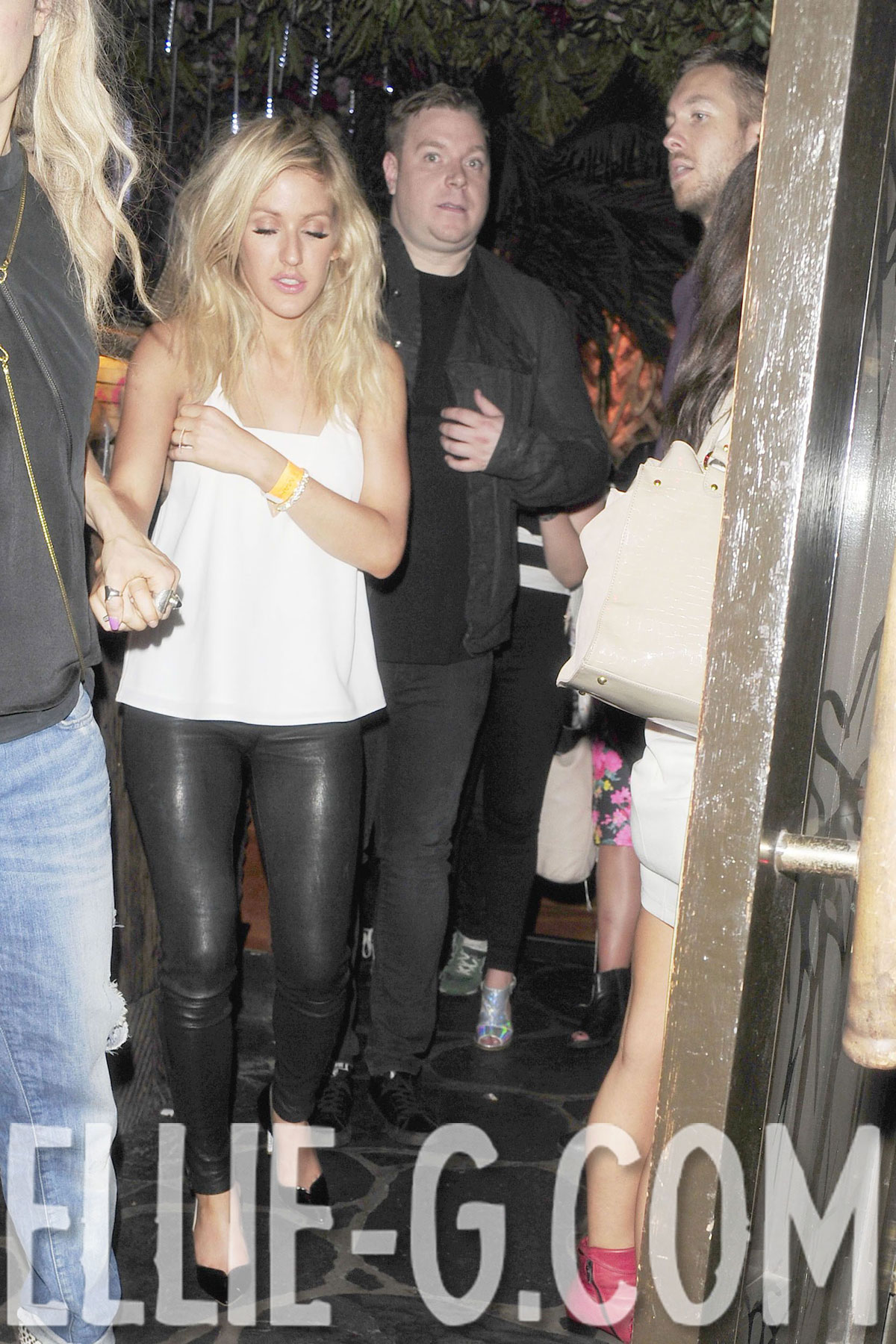 Ellie Goulding at Mahiki night club