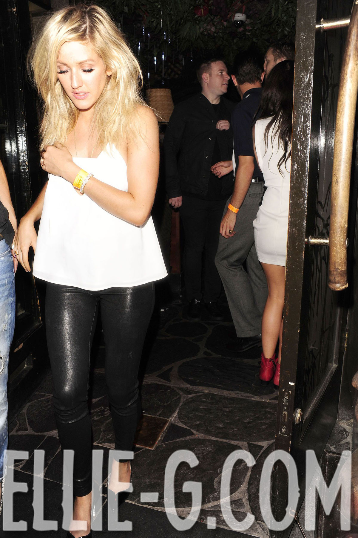 Ellie Goulding at Mahiki night club