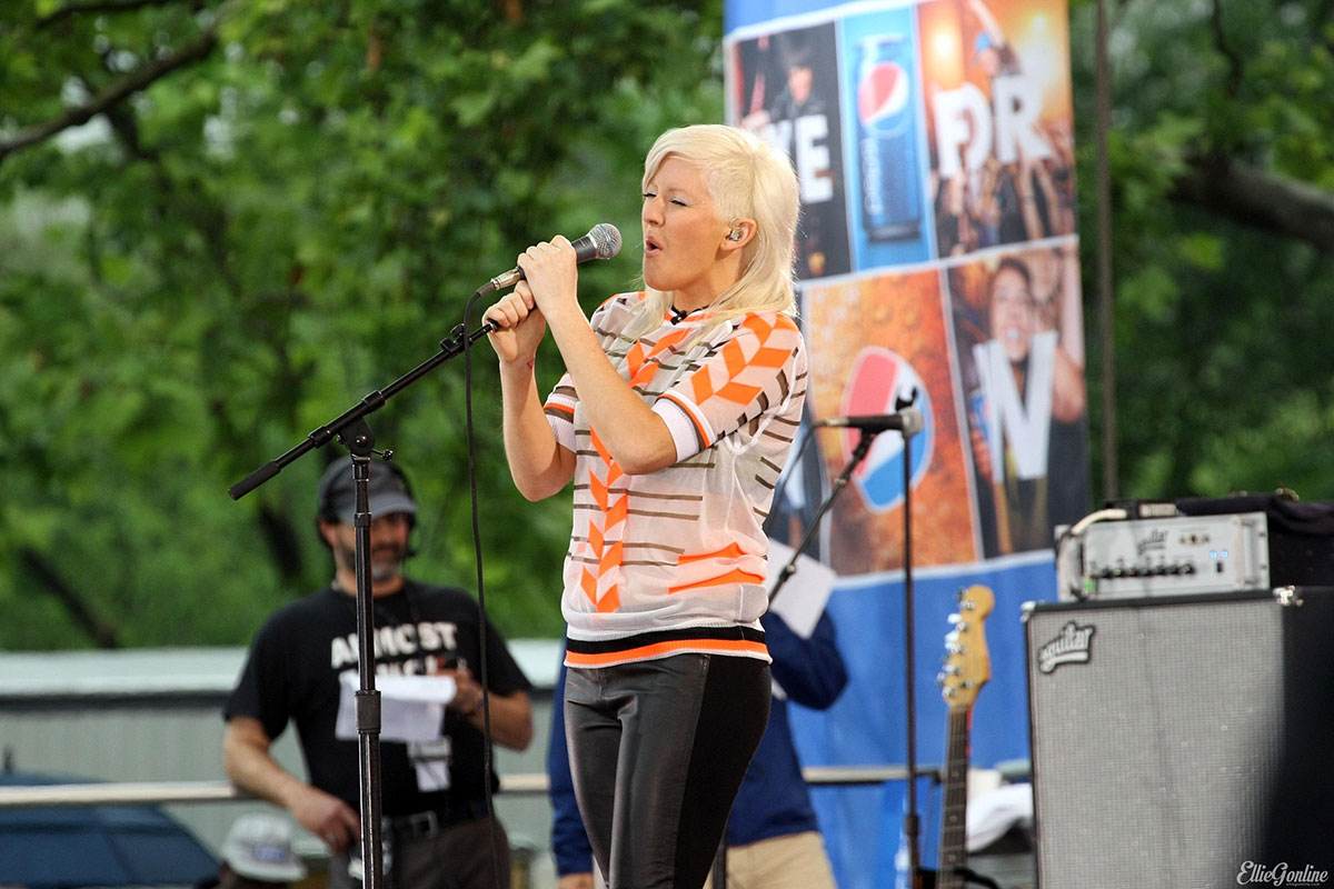 Ellie Goulding at Good Morning America