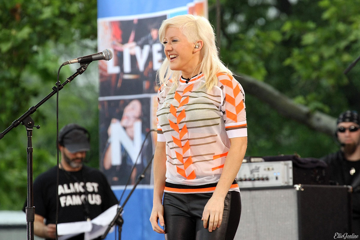 Ellie Goulding at Good Morning America