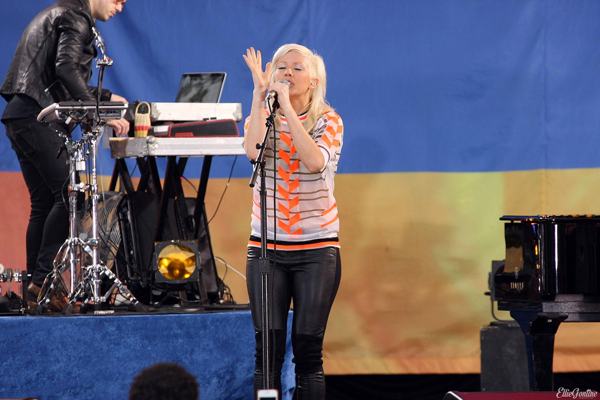 Ellie Goulding at Good Morning America