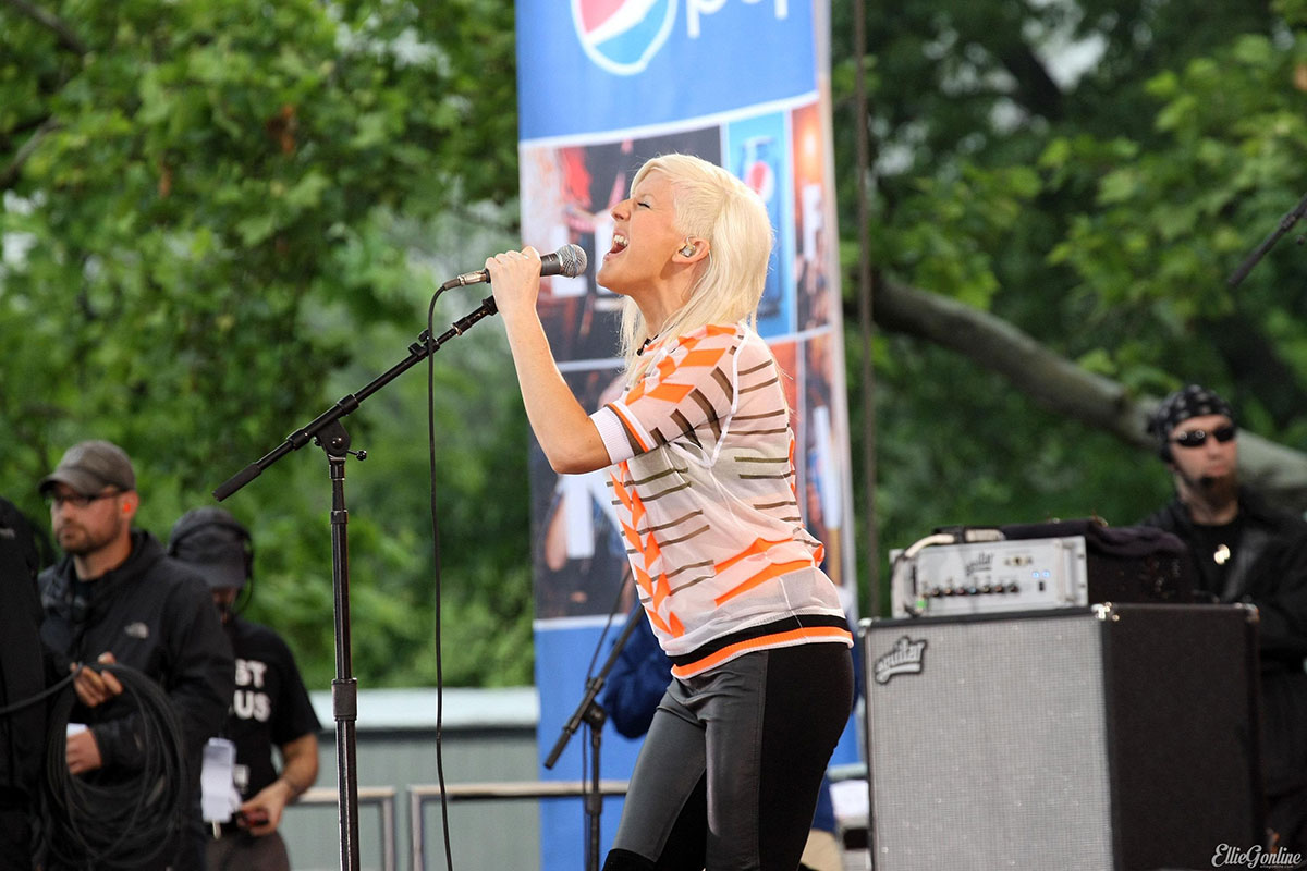 Ellie Goulding at Good Morning America