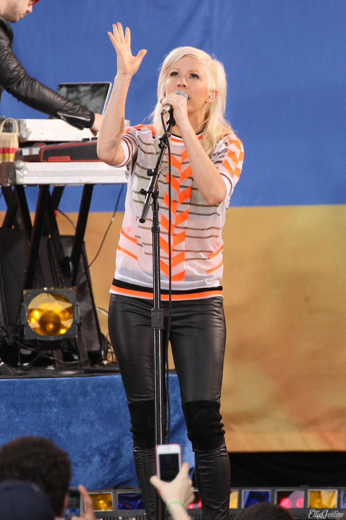 Ellie Goulding at Good Morning America