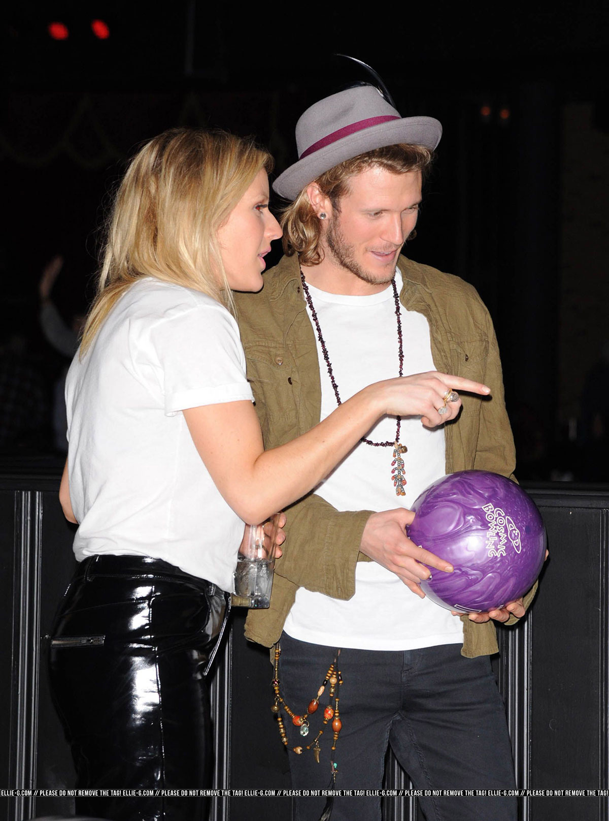 Ellie Goulding attends Launch party for Brooklyn Bowl