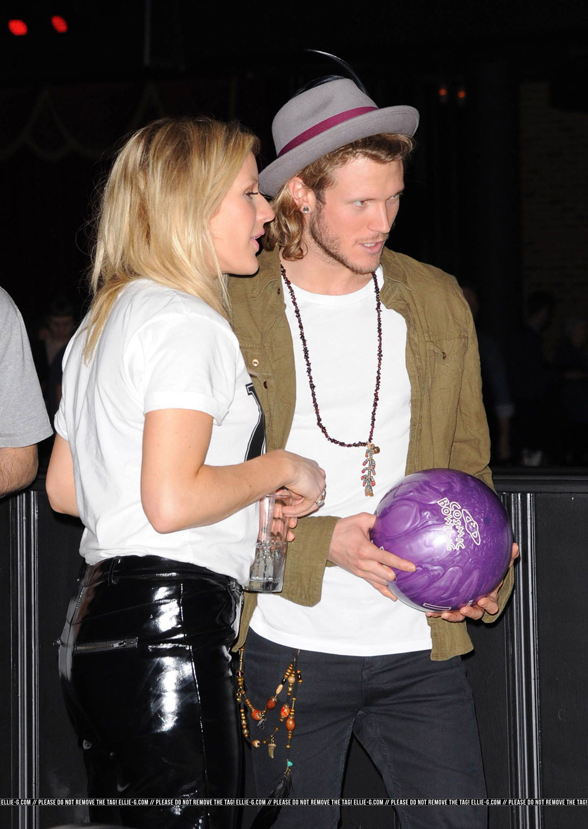 Ellie Goulding attends Launch party for Brooklyn Bowl