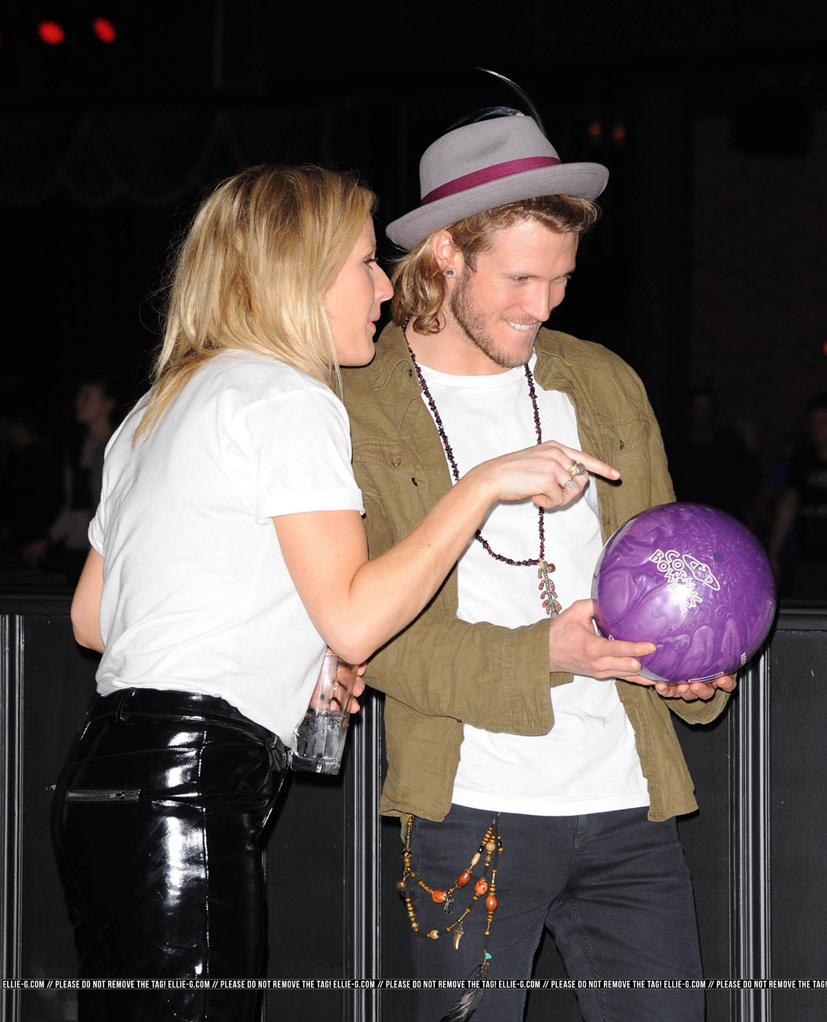 Ellie Goulding attends Launch party for Brooklyn Bowl