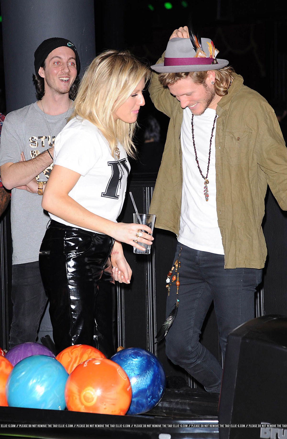 Ellie Goulding attends Launch party for Brooklyn Bowl