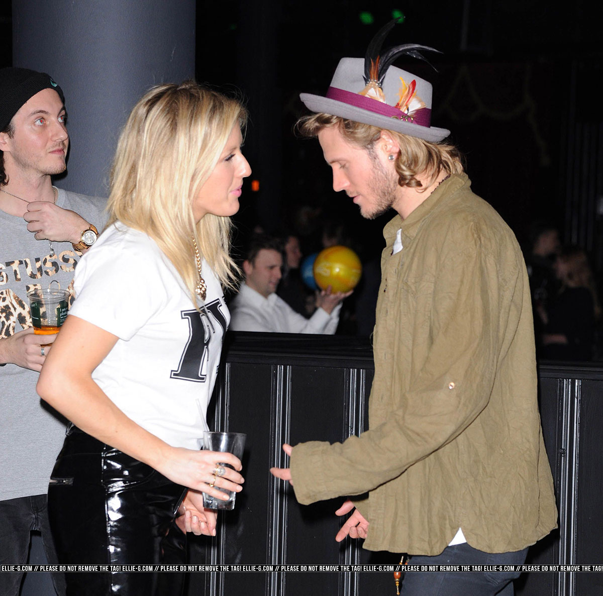 Ellie Goulding attends Launch party for Brooklyn Bowl