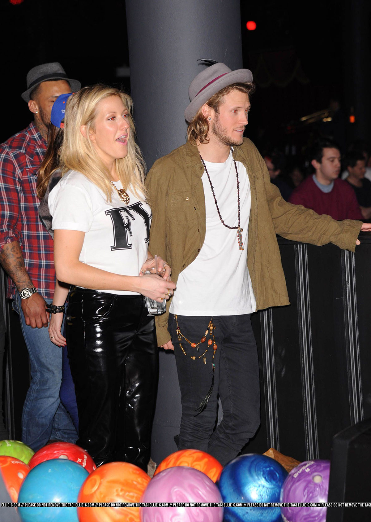 Ellie Goulding attends Launch party for Brooklyn Bowl