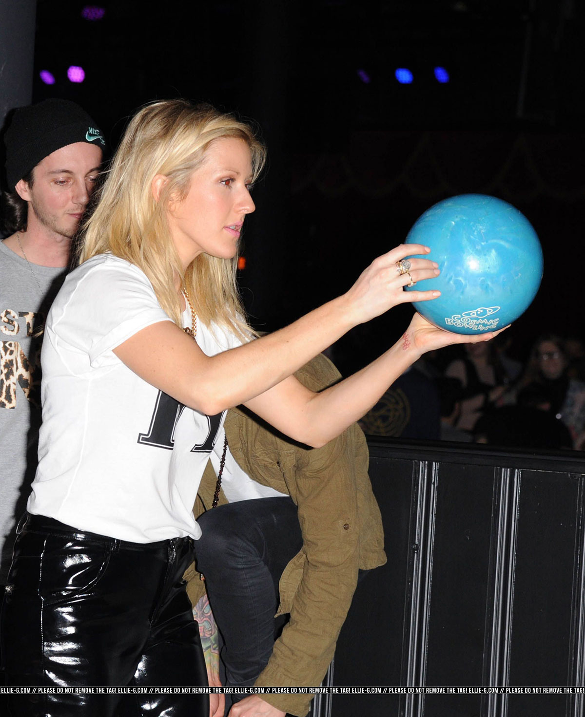 Ellie Goulding attends Launch party for Brooklyn Bowl