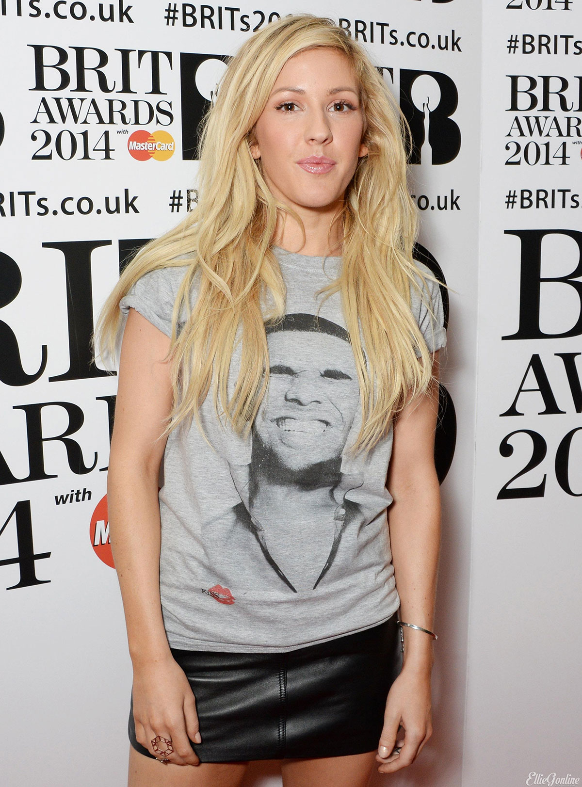 Ellie Goulding attends The BRIT Awards Rehearsals