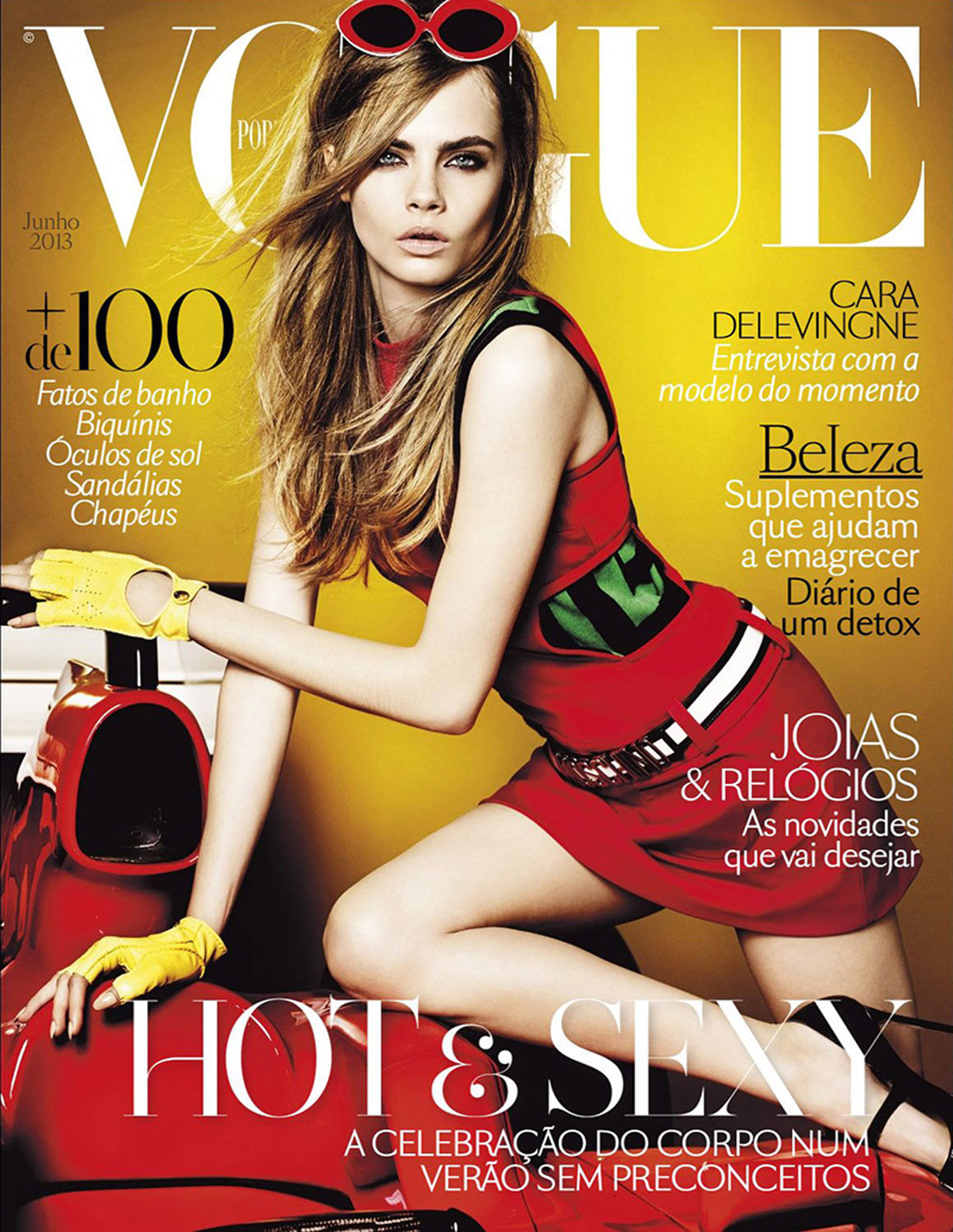 Cara Delevingne in Vogue Portugal