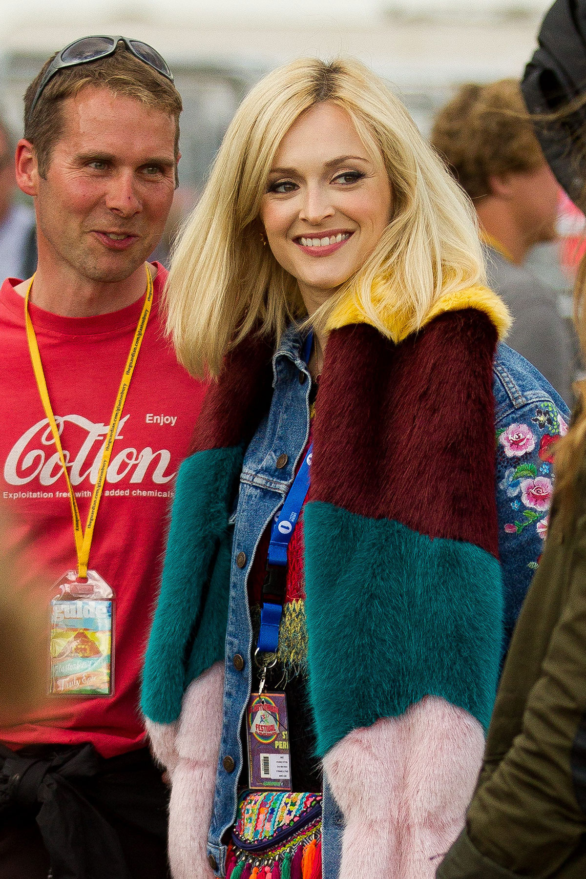 Fearne Cotton attends Glastonbury Festival
