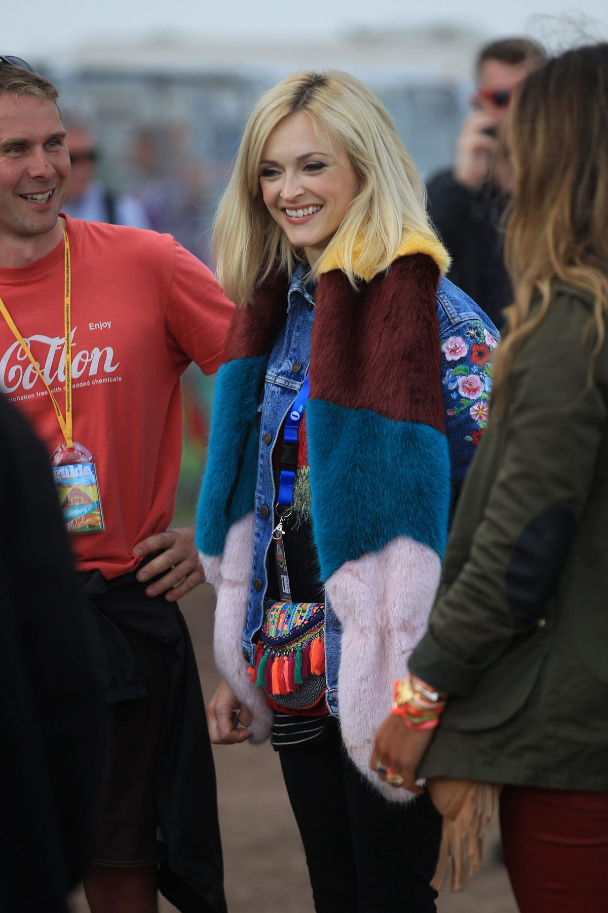 Fearne Cotton attends Glastonbury Festival