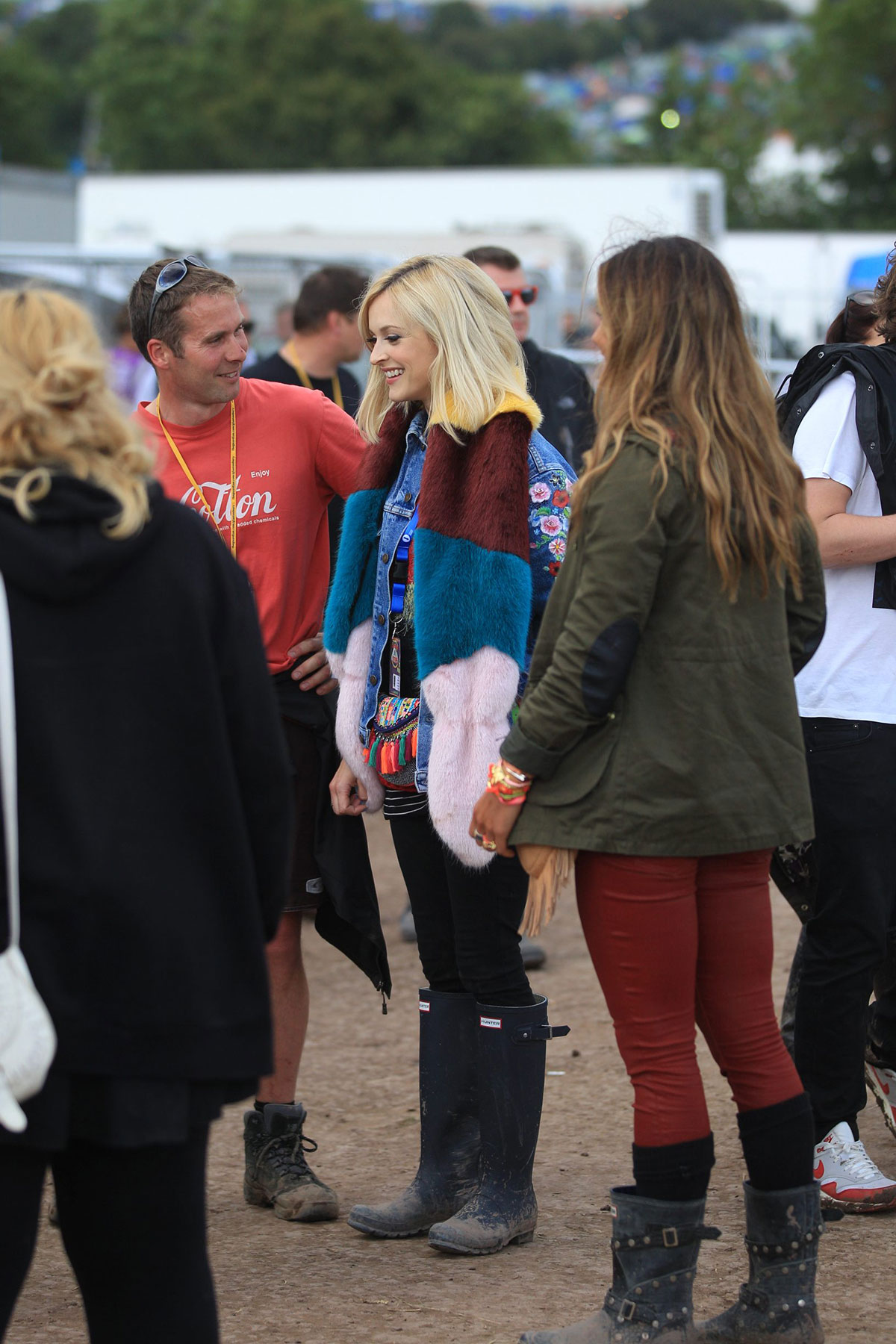 Fearne Cotton attends Glastonbury Festival