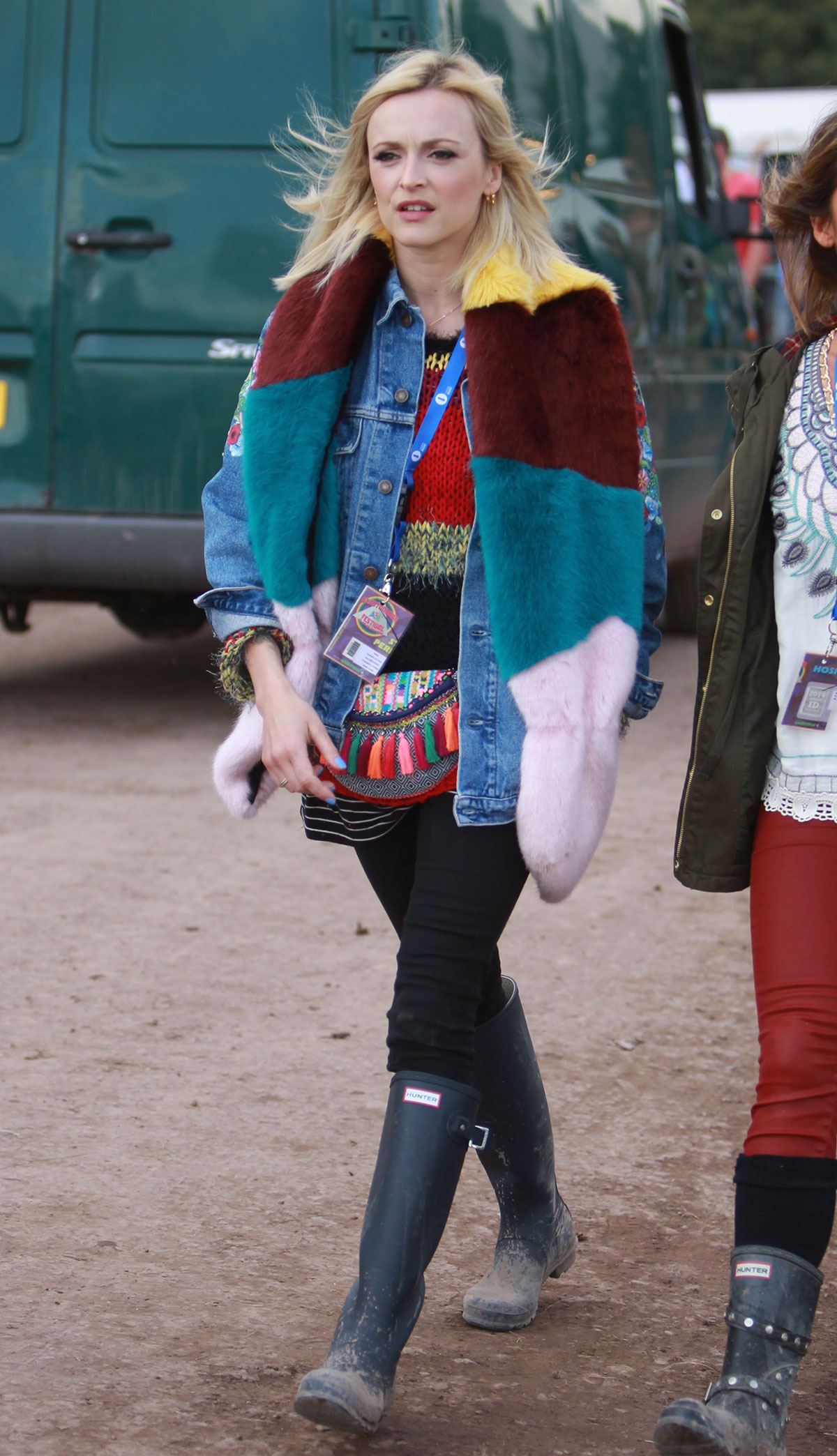 Fearne Cotton attends Glastonbury Festival