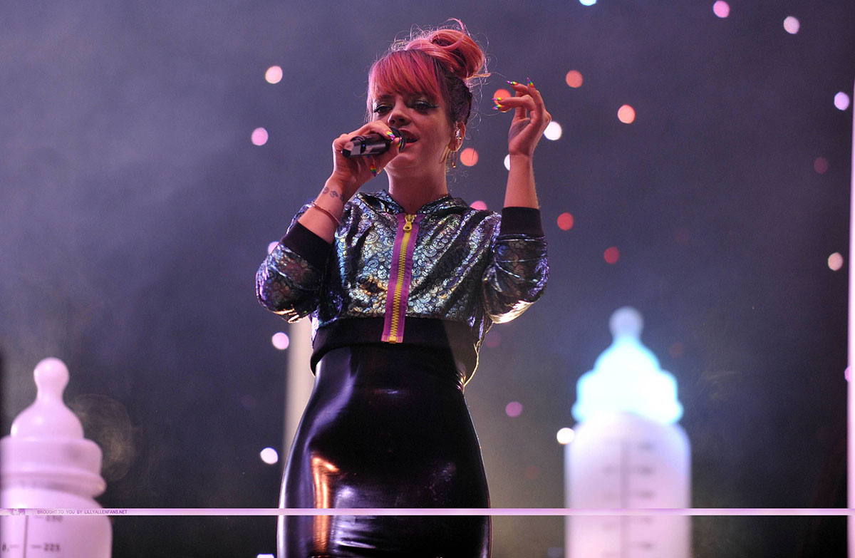 Lily Allen performs LIVE at Hurricane Festival