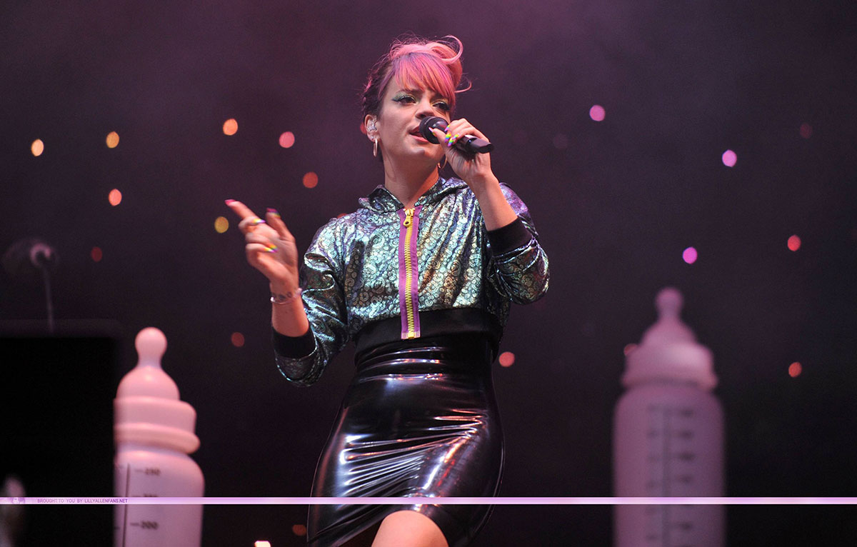 Lily Allen performs LIVE at Hurricane Festival