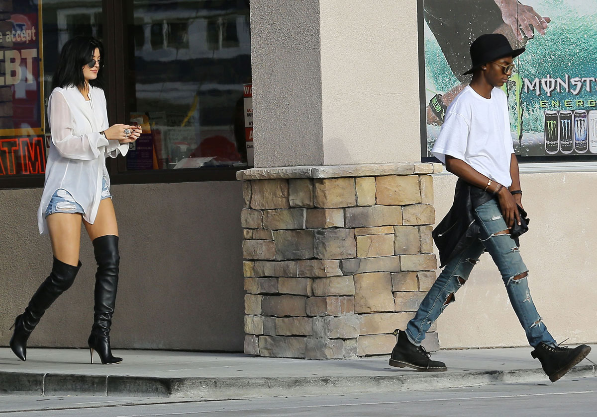 Kylie Jenner out in Malibu