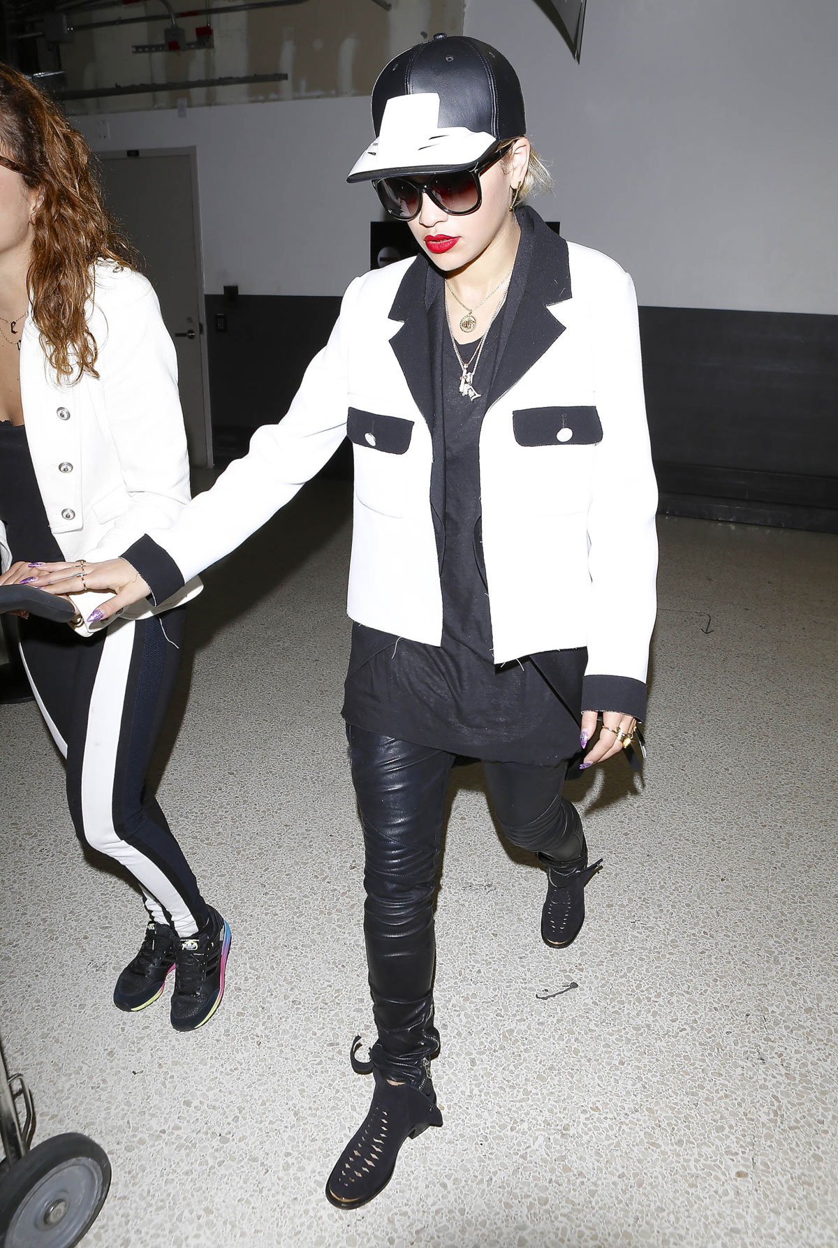 Rita Ora arriving at LAX airport