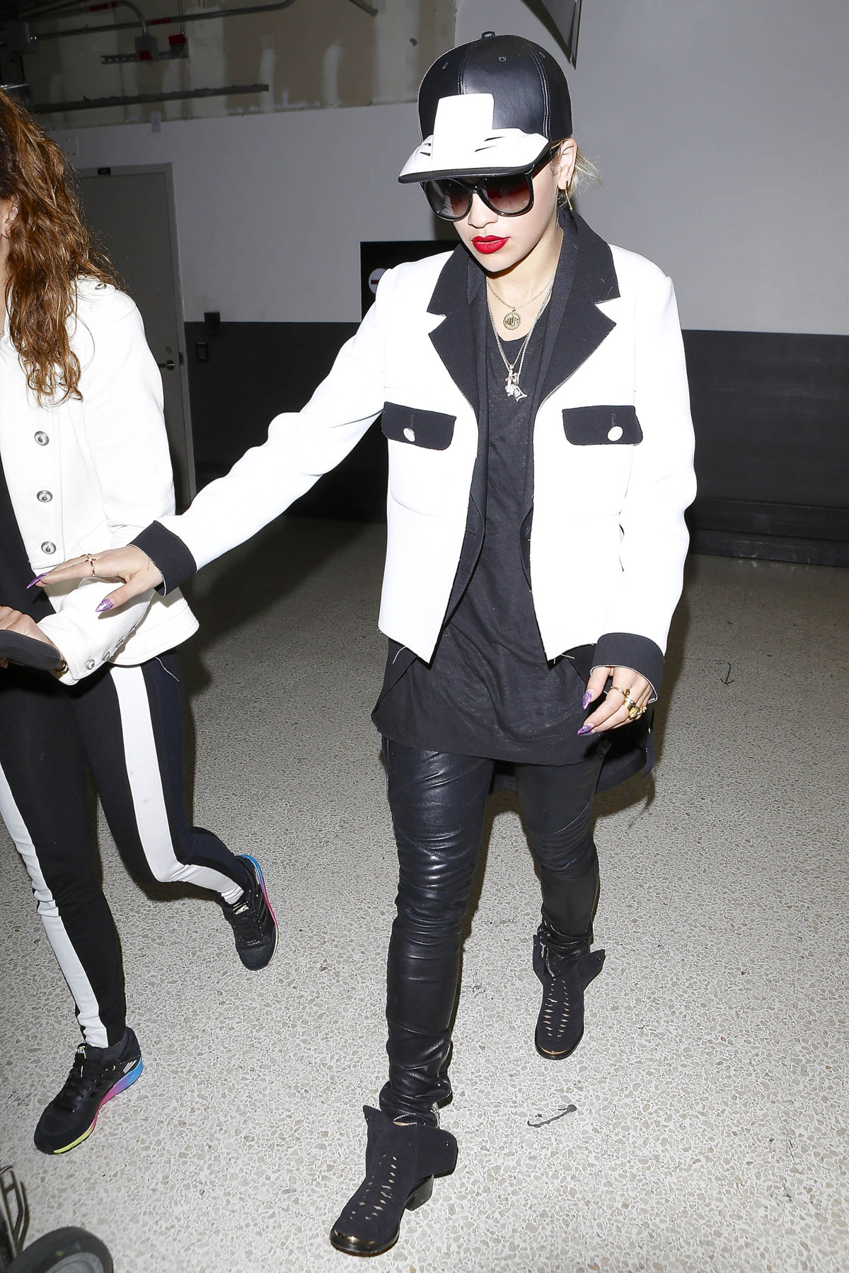 Rita Ora arriving at LAX airport