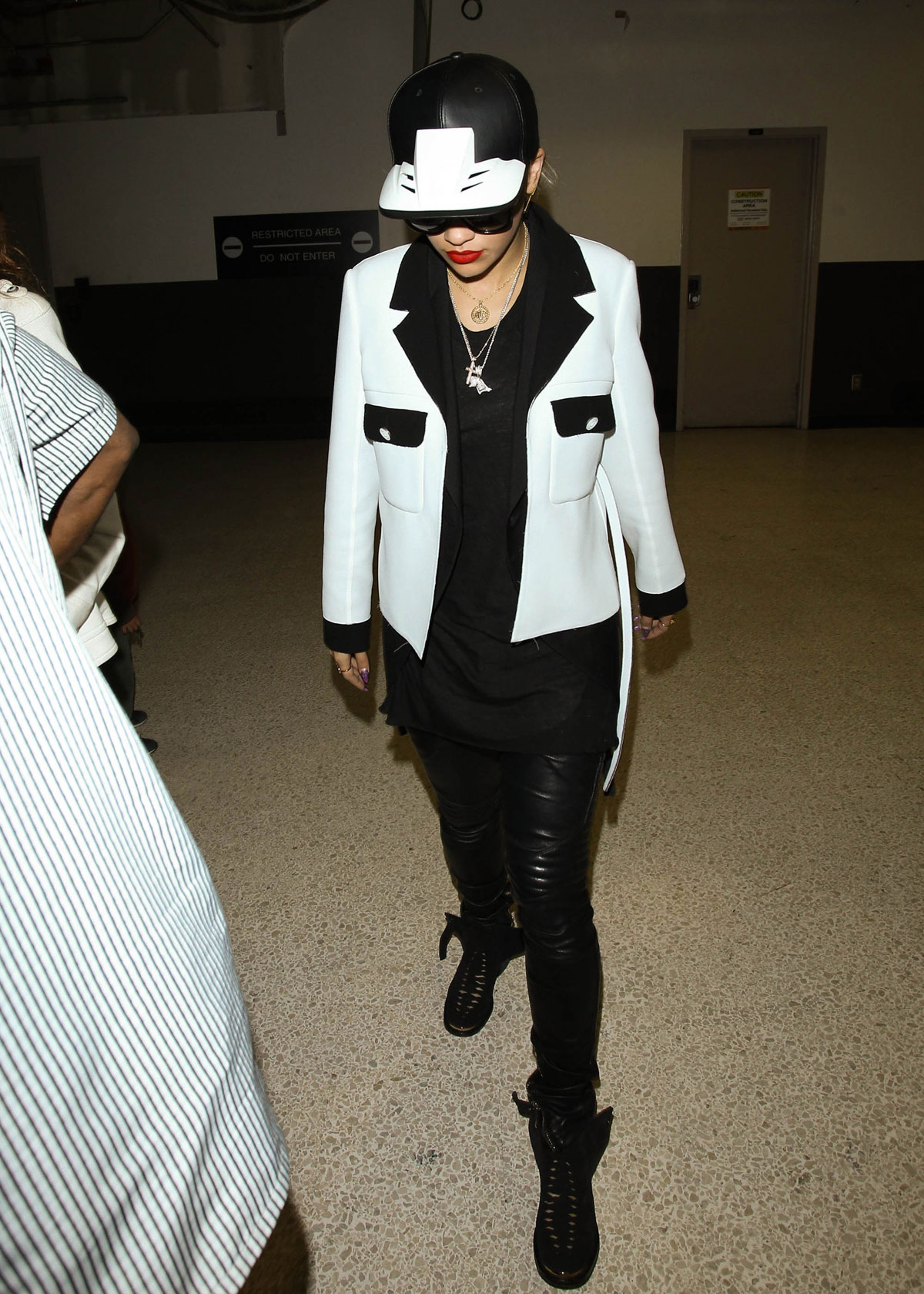 Rita Ora arriving at LAX airport