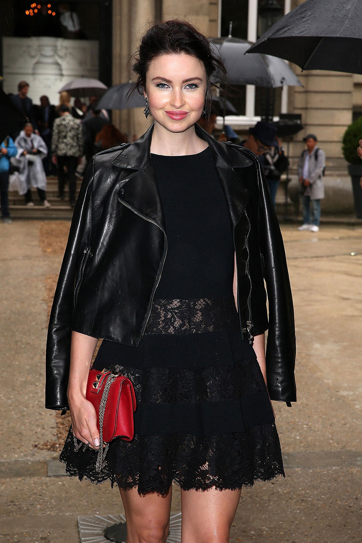 Emma Miller attends Valentino show