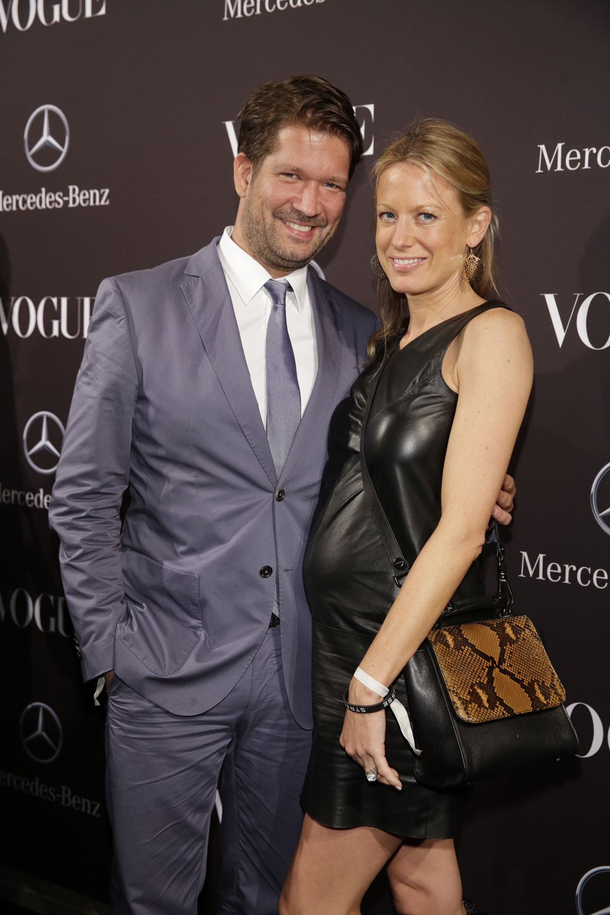 German celebs attend Mercedes-Benz Fashion Week Spring Summer 2015 - part 2