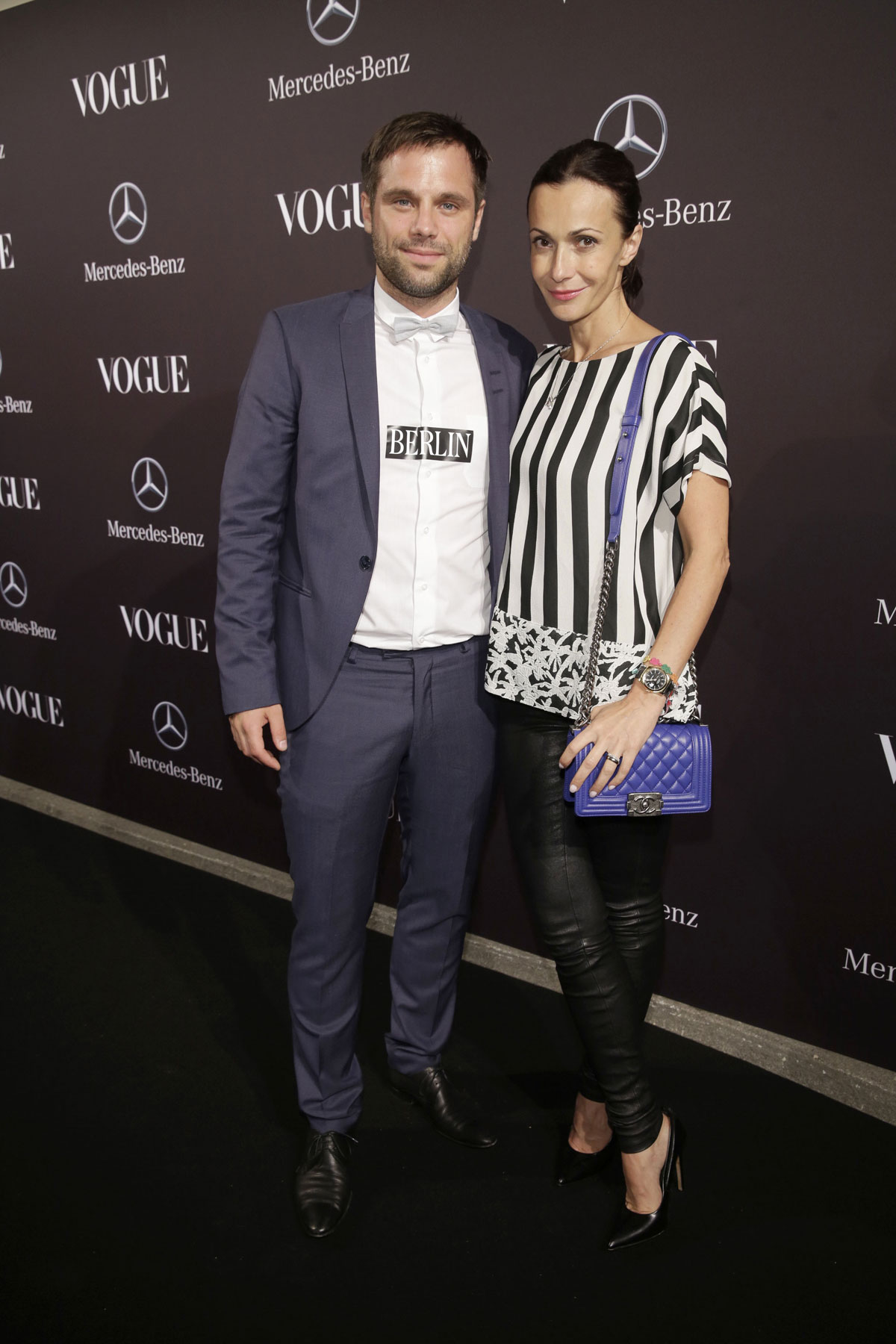 German celebs attend Mercedes-Benz Fashion Week Spring Summer 2015 - part 2