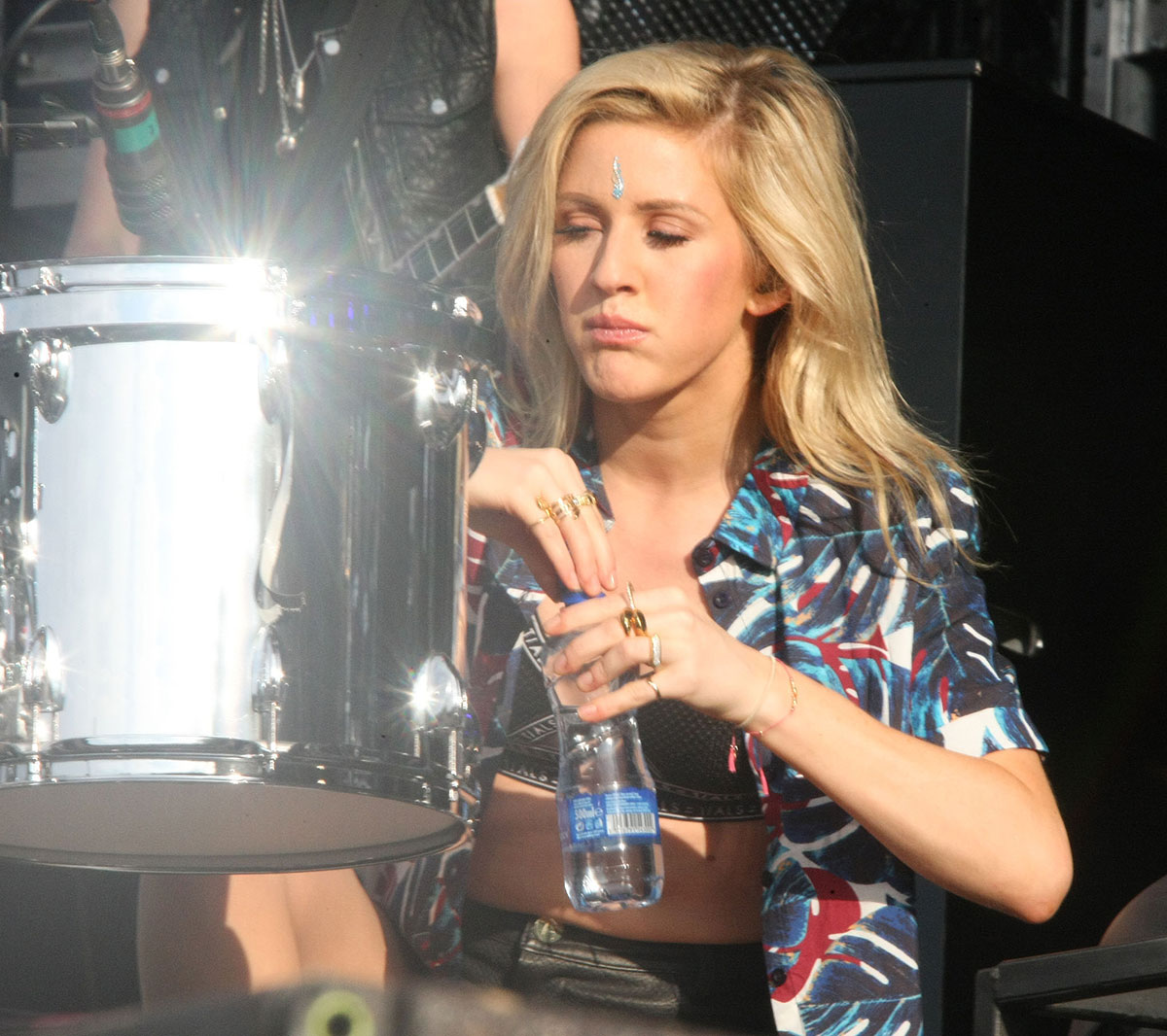 Ellie Goulding performs at Marley Park